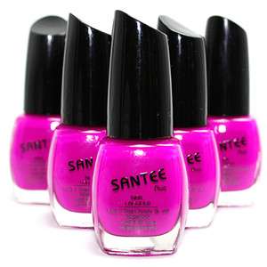 Santee Plus Pink Power Play Lacquer Nail Polish  