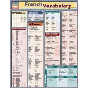  French Vocabulary by BarCharts® Toys & Games