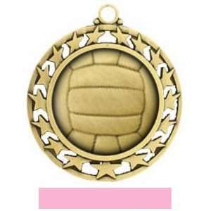  Hasty Awards Custom Volleyball Stars Medals M 440 GOLD 