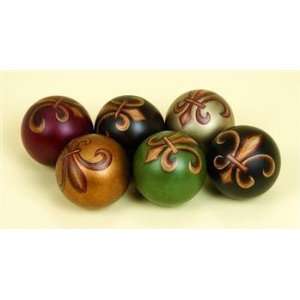 Decorative balls   set of 6