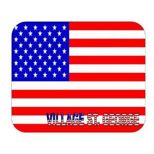   Flag   Village St. George, Louisiana (LA) Mouse Pad 