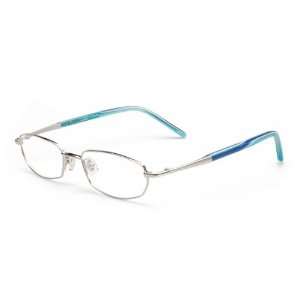  8706 prescription eyeglasses (Silver) Health & Personal 
