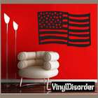   Flag Patriotic Vinyl Wall Decal Sticker Mural Quotes Words Flagusp
