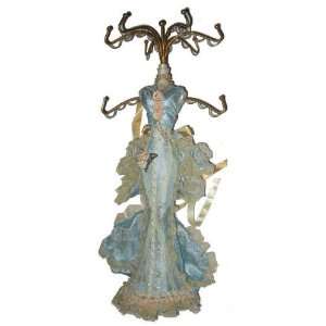  Blue Victorian Dress Mannequin Jewelry Holder: Office 