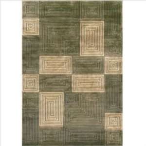  Jack Olive / Sage Wool Rug Size 4 x 6