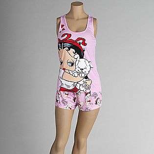   Shorts Pajama Set  Betty Boop Clothing Intimates Sleepwear & Robes