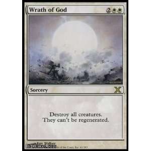  Wrath of God (Magic the Gathering   10th Edition   Wrath of God 