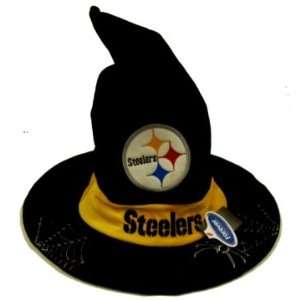   Pittsburgh Steelers NFL Halloween Plush Witch Hat: Sports & Outdoors