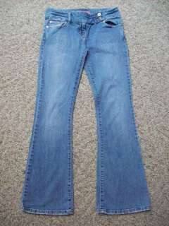 Calvin Klein Choice Ultra Low Flare Leg Jeans Size 27 3  