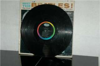 BEATLES Capitol USA Label T 2047 Vinyl Album Meet The Beatles  