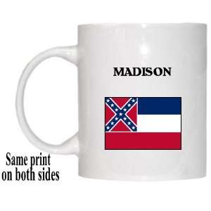    US State Flag   MADISON, Mississippi (MS) Mug 