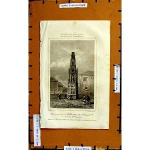  C1790 C1890 Monument Wolton Edward England Print