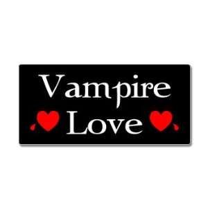  Vampire Love   Window Bumper Sticker: Automotive