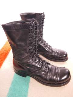 1970s Vintage CORCORAN Mens 10 Leather Jump Boots US 9 D  
