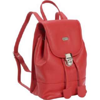 Handbags Leatherbay Leather Mini Backpack Purse Crimson Red Shoes 