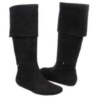 Womens Rockport Amelia High Boot Black Suede Shoes 