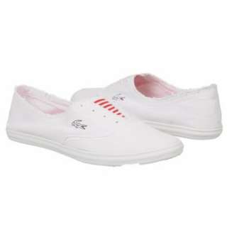 Womens Lacoste Solano Slip White/Red Shoes 