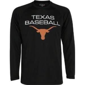   Texas Baseball Performance Long Sleeve T Shirt: Sports & Outdoors
