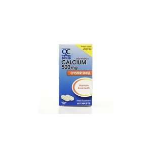  PACK OF 3 EACH QC OYSTER SHELL CALCIUM 500MG 60EA PT 