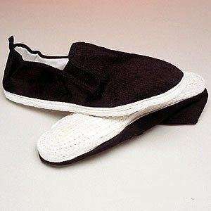 Kung Fu Shoes   White Cotton Soles, size 43/ 10 1/2 11  