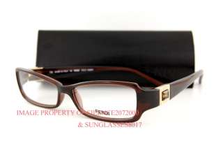 Brand New FENDI Eyeglasses Frames 886R 200 BROWN  