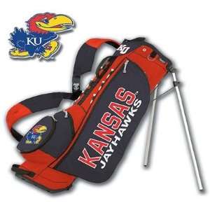    College Licensed Golf Stand Bag   Kansas