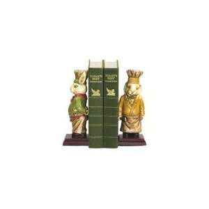 Pair Chef Bunny Bookends by Sterling Industries 91 2799  