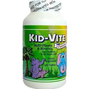  Kid Vite Chewable, Multi Vitamin & Minerals for Children 