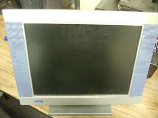 KDS 568 MODEL LCD MONITOR 15 SILVER & BLUE TRIM  