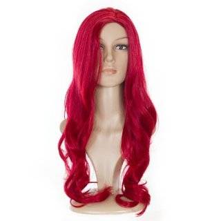 Long Curly Red Maroon Jerri Fashion Wig by Wigs by MissTresses