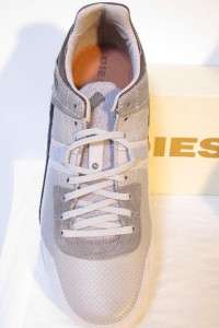 Diesel Shoes Korbin II Low Tops Designer High Rise Paloma Grey Men New 
