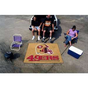 BSS)   Fan Mats   San Francisco 49ers NFL Tailgater Floor Mat (5x6 