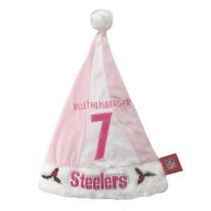  Forever Collectibles NFL Pink Santa Hats   Pittsburgh 
