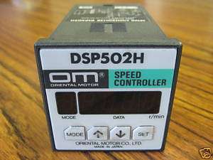 Oriental Motor DSP502H Speed Controller DSP502 H  