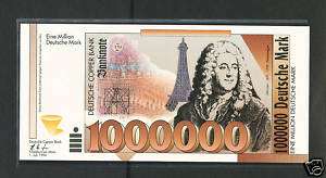JuxGeldschein 1 Million Deutsche Mark (2 Stück)  