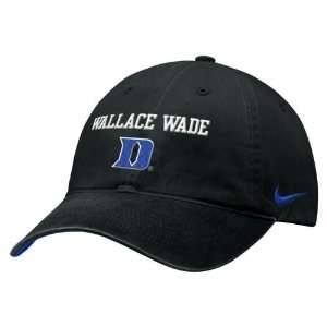  Nike Duke Blue Devils Black Local Campus Hat: Sports 