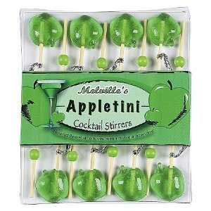Apple Martini Stirrers Gift Set 3 Count  Grocery 