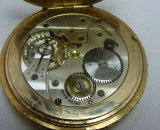 Taschenuhr Tavannes Watch Co. CYMA 14kt. 585 Gold RAR  