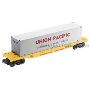  Lionel O Gauge K Line Flat Car w/Container   Union Pacific 