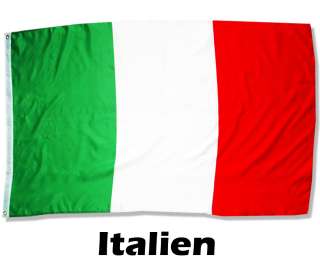 FAHNE ITALIEN FLAGGE 90 x 150 cm NEU 90x150 OVP  
