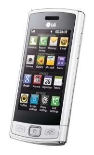 LG GM 360 viewty Touchscreen Smartphone Handy weiss  