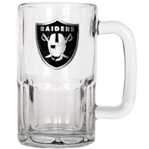  Oakland Raiders Large Glass Beer Mug