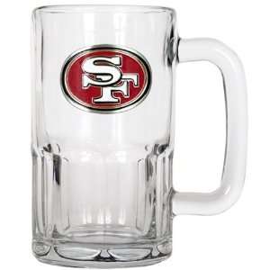    San Francisco 49ers Large Glass Beer Mug