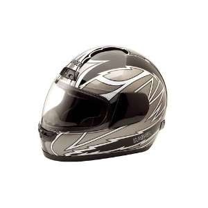  Raider Silver XX Large Full Face Helmet: Automotive