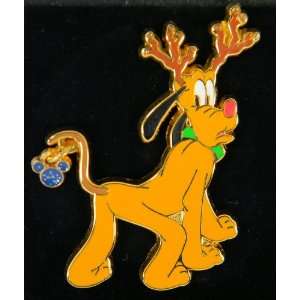  Pluto as Reindeer Limited Edition Disney Pin 2001 