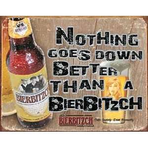     Nothing Goes Better Metal Tin Sign 16W x 12.5H