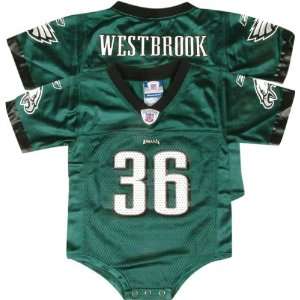 com Brian Westbrook Philadelphia Eagles Green Baby / Infant Football 