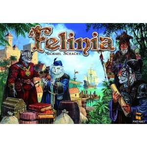  Felinia [With 4 Player Boards, 4 3D Ships, 40 Traders and 