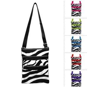   Stylish Zebra Print Teen Bag Cross Body Messenger Hipster Bag  