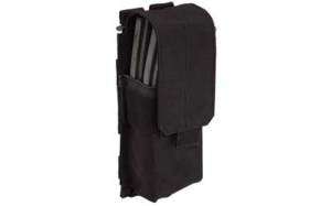 11 STACKED SINGLE MAGAZINE MOLLE POUCH BLACK, 223/556 844802090681 